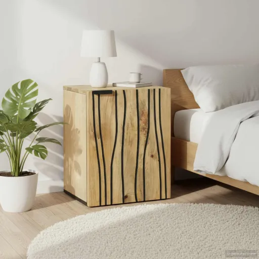 Gabinete de Lavabo Para Baño Marrón 38 x 33,5 x 48 cm