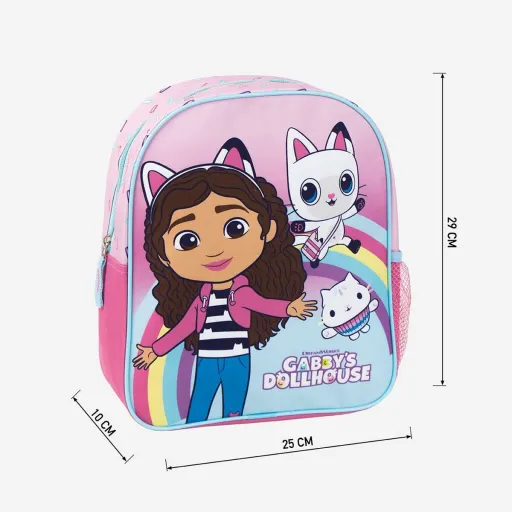 Mochila Escolar Gabby's Dollhouse Rosa 25,0 x 20,0 x 30,0 cm