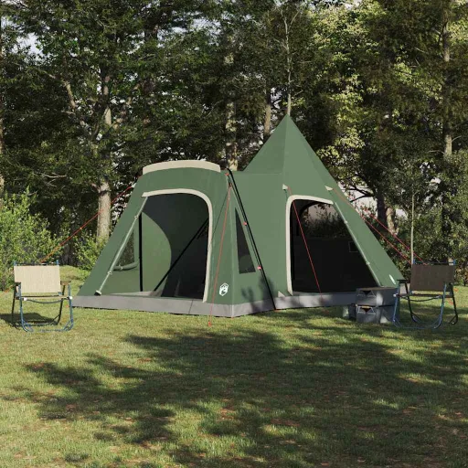 Tienda Tipi Con Techo Verde 545 x 450 x 295 cm