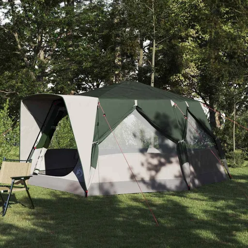 Tienda Cabaña Con Techo Verde 400 x 350 x 212 cm