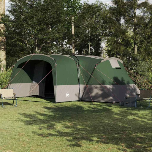 Tienda Familiar Con Techo Verde y 760 x 645 x 230 cm