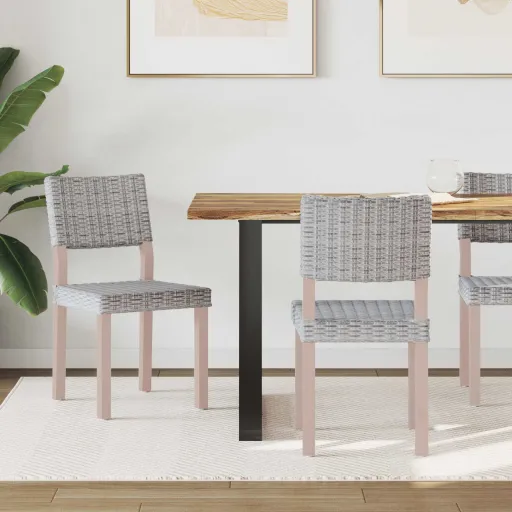 Silla de Comedor   Lavado 46 x 55 x 84 cm Ratán Kubu (2 pcs)