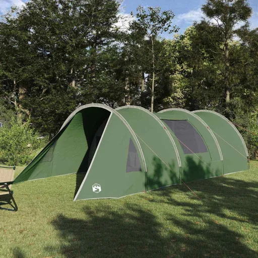 Tienda de Campaña Tipo Túnel Verde y 778 x 356 x 210 cm