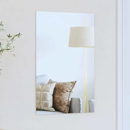 Espejo de Pared Rectangular 60 x 40 cm Vidrio Templado
