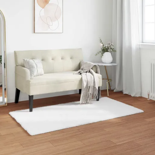 Alfombra de Piel Sintética de Conejo Olite 80 x 150 cm