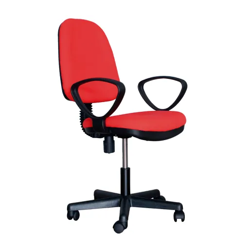 Silla Operativa Makro Giro Plus Roja