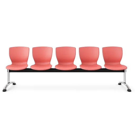 Las Sillas de Recepción 5 Plazas Fija Viga Mono