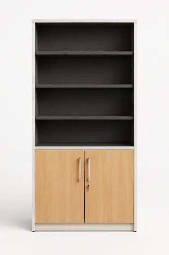 Armario Mixto en Melamina 1950x1000x420 mm - Riva