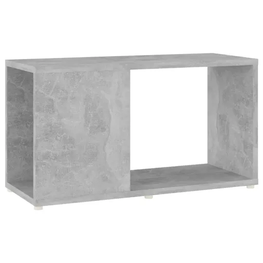 Mueble de TV Madera de Ingeniería Gris Hormigón 60x24x32 cm