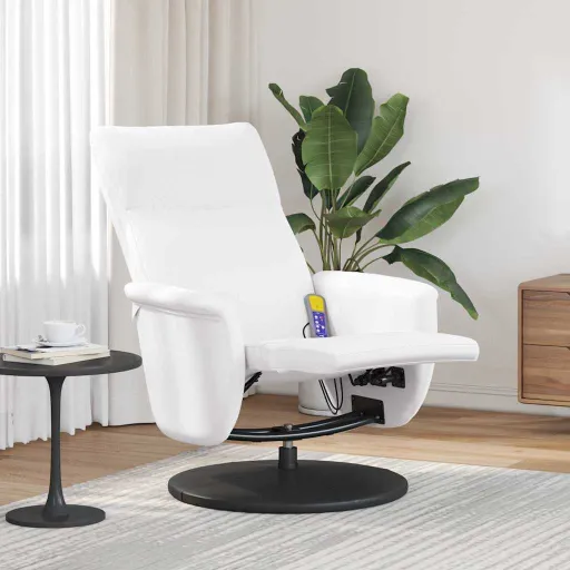 Silla de Masajes Reclinable 71 x 90 x 105 cm Cuero Sintético