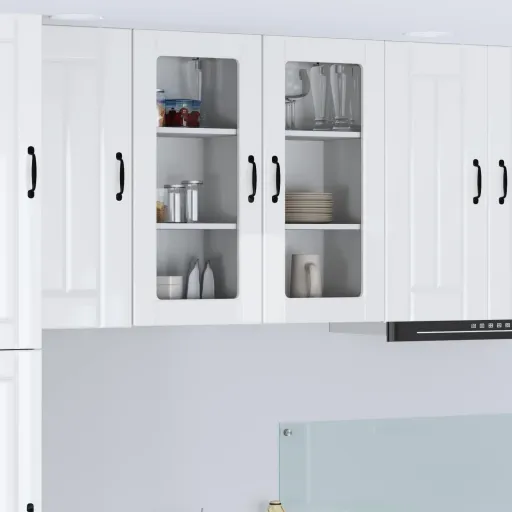 Mueble de Cocina   Brillante 40 x 31 x 80 cm (2 pcs)