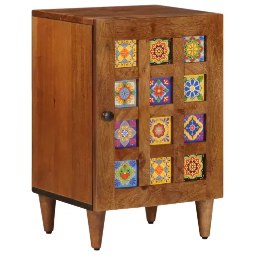 Mueble de Cuarto de Baño Con Puerta Nogal 38 x 33 x 58 cm