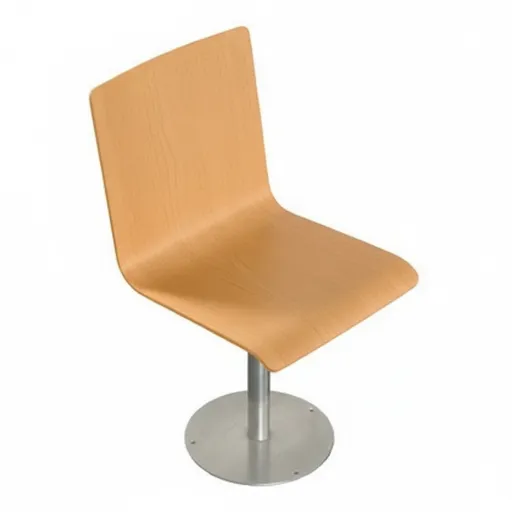 La Silla de Auditorio Inox Recta 50x51x44
