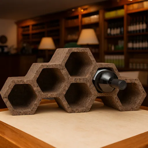La Botellero Para 6 Botellas de Corcho Winehome