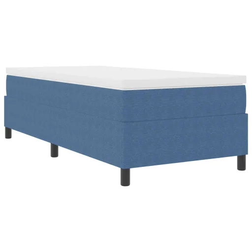 Cama de Plataforma Azul 100 x 200 cm Tela
