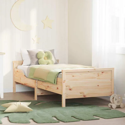 Estructura de Cama Marrón 80 x 200 cm Madera de Ingeniería