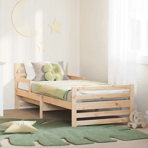Estructura de Cama Marrón 80 x 200 cm Madera de Ingeniería