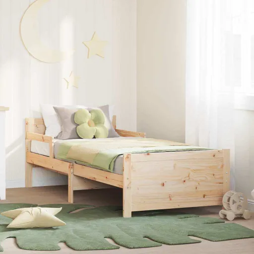 Estructura de Cama Marrón 80 x 200 cm Madera de Ingeniería