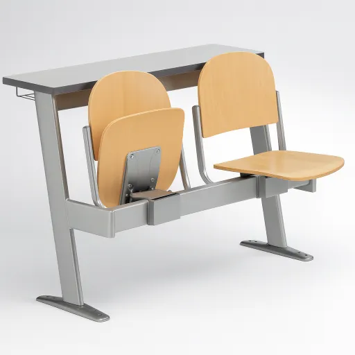 Bloque Silla Con Mesa de Escritura 8500 (Sillas de Auditorio)