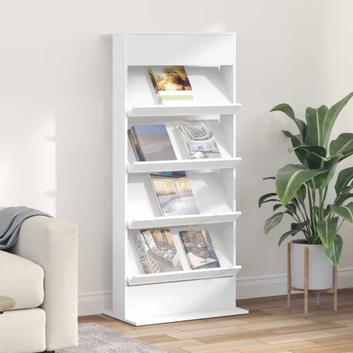 Estante de Revistas 70 x 41 x 156 cm Madera de Ingeniería