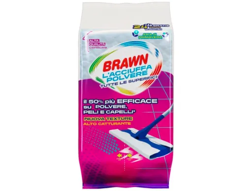 Recambio Mopa Brawn Atrapapolvo Todas Las Superficies Paquete de 24+4 Unidades