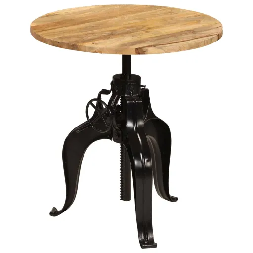 Mesa de Bar Madera Maciza de Mango 75x(76-110) cm