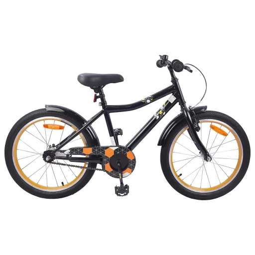 Bicicleta Infantil 20 Pulgadas Para 6-11 Años Negro