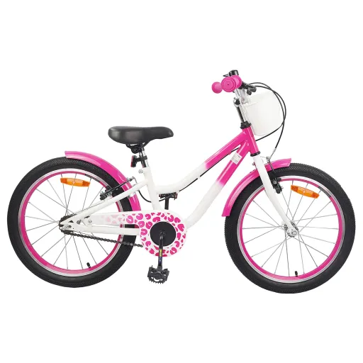 Bicicleta Infantil 20 Pulgadas Para 6-11 Años Rosa Oscuro
