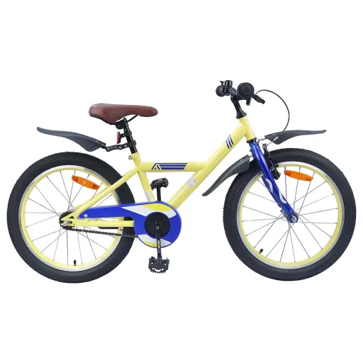 Bicicleta Infantil 20 Pulgadas Para 6-11 Años Amarillo