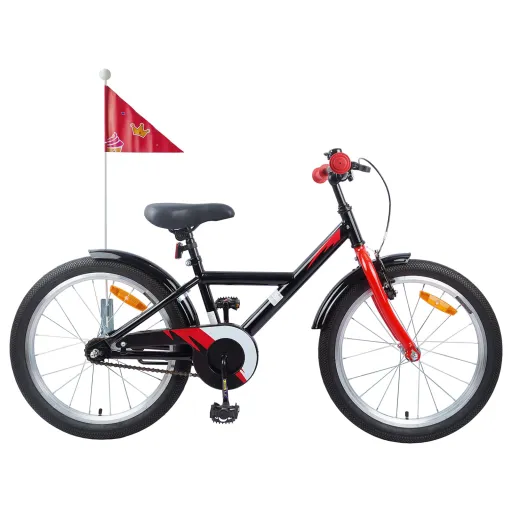 Bicicleta Infantil 20 Pulgadas Para 6-11 Años Negro