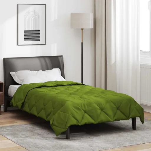 Edredón de Verano Verde 200 x 135 cm Microfibra