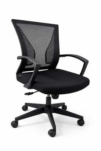 Silla Operativa Prestige Negra Ergonómica Con Red Transpirable