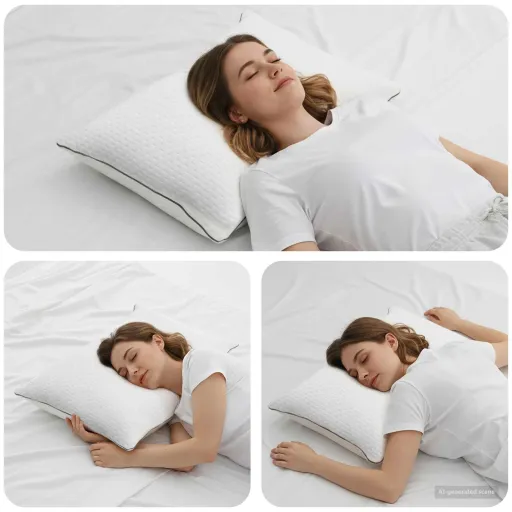 Almohada Para Dormir 70 x 50 x 18 cm