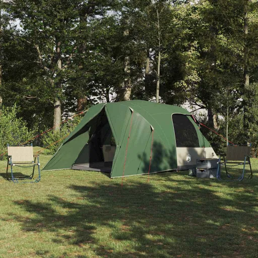 Carpa de Cúpula Con Techo Verde 455 x 252 x 178 cm