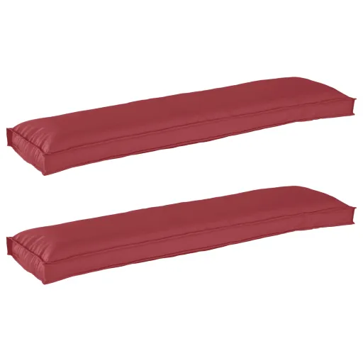 Juego de Cojines Para Palets   Antracita 150 x 40 x 8 cm (2 pcs)
