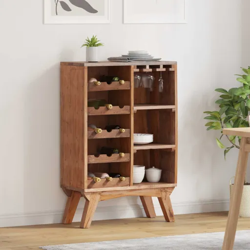 Estante Marrón 60 x 30 x 90 cm Madera Sólida Recuperada
