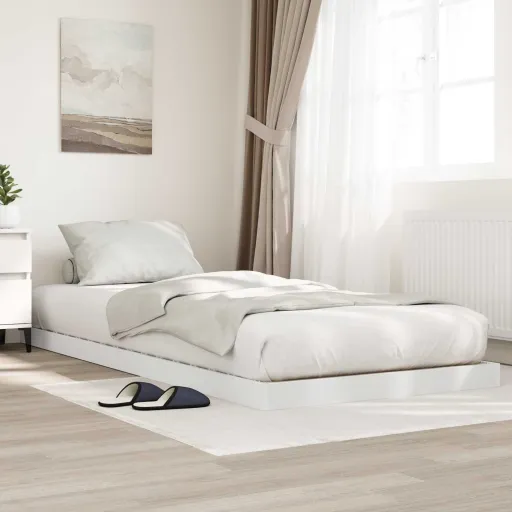 Estructura de Cama de Suelo 71,5 x 190 cm Madera de Ingeniería