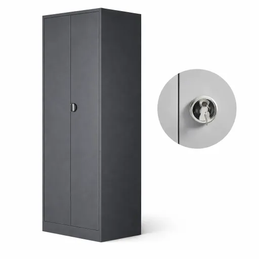 Armario de Oficina Contabilidad 1510x1000x420mm Negro - OFI