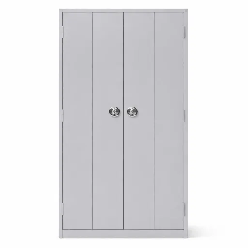 Armarios de Oficina de Contabilidad 1960x1000x420mm Ofi Puertas Plegables Gris