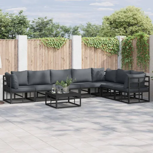 Conjunto de Sofá de Jardín Con Cojín   (7 pcs)