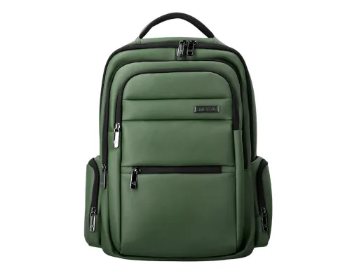 Mochila Antartik Volt 5 Compartimentos Color Verde Militar Interior Naranja 450x180x330 mm