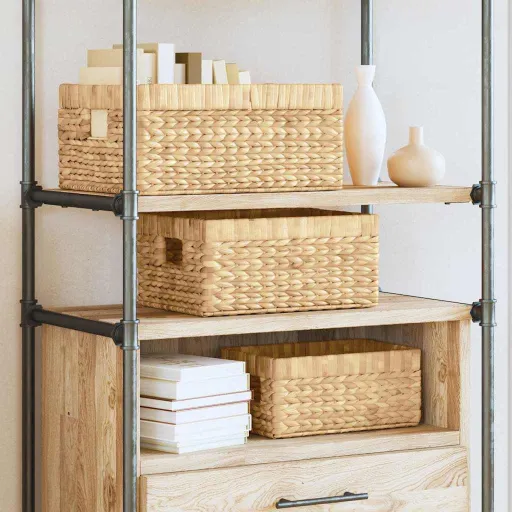 Cestas de Almacenamiento   Natural 40 x 30 x 18 cm (3 pcs)