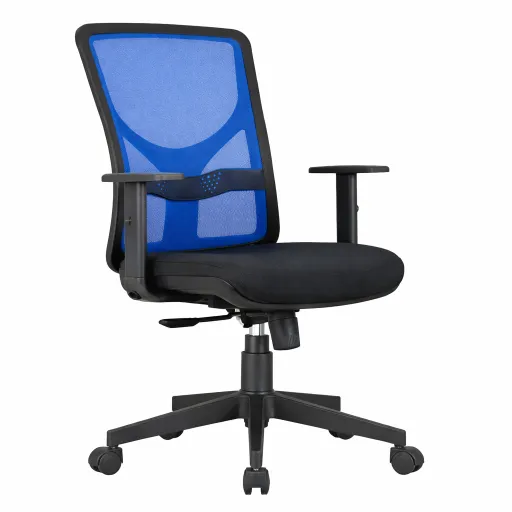Silla de Oficina Operativa Con Ruedas y Brazos Ypslon