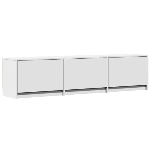 Mueble de TV Con LED 165 x 34 x 40 cm Madera de Ingeniería