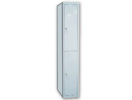 Taquilla Metalica ar Storage 50x180x40 cm 2 Puertas Con Llave Color Gris Continuacion
