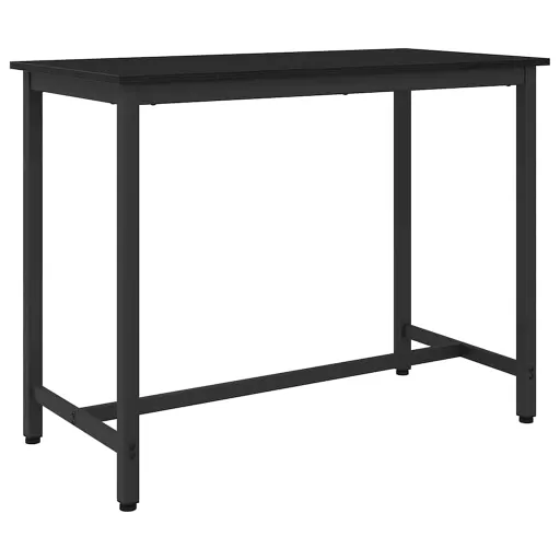 Mesa Roble Negro 100 x 50 x 76,5 cm
