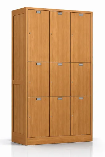 Taquillas Metalica  Triple 9 Taquillas 1850x1000x435mm