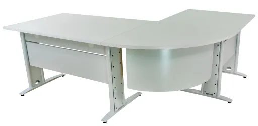 Escritorio de Oficina 2200x1600 mm Con Rincón 90º - Soho