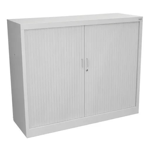 Armarios de Oficina Con Persiana 1150x800x420mm Gris