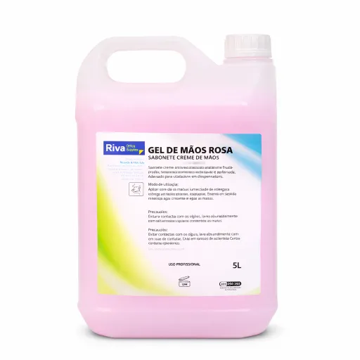Jabón Líquido Para Manos Rosa – 5 Litros